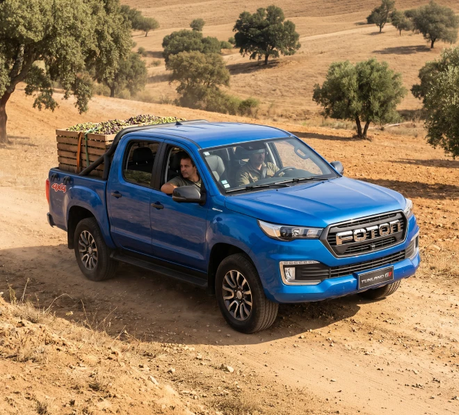 Foton Tunland G7 com capacidade de carga
